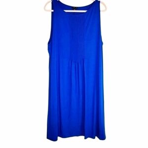 Wearever Collection Sleeveless Blue Dress